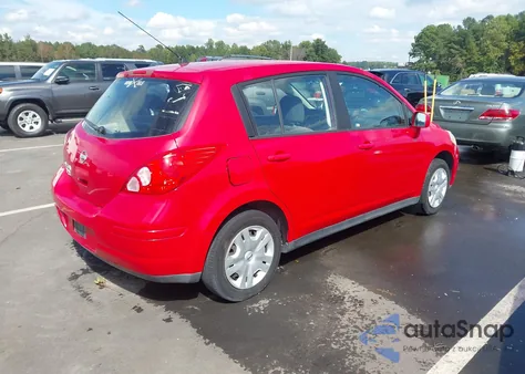 2010 Nissan Versa 1.8S из США, поврежденный, VIN 3N1BC1CP2AL440517